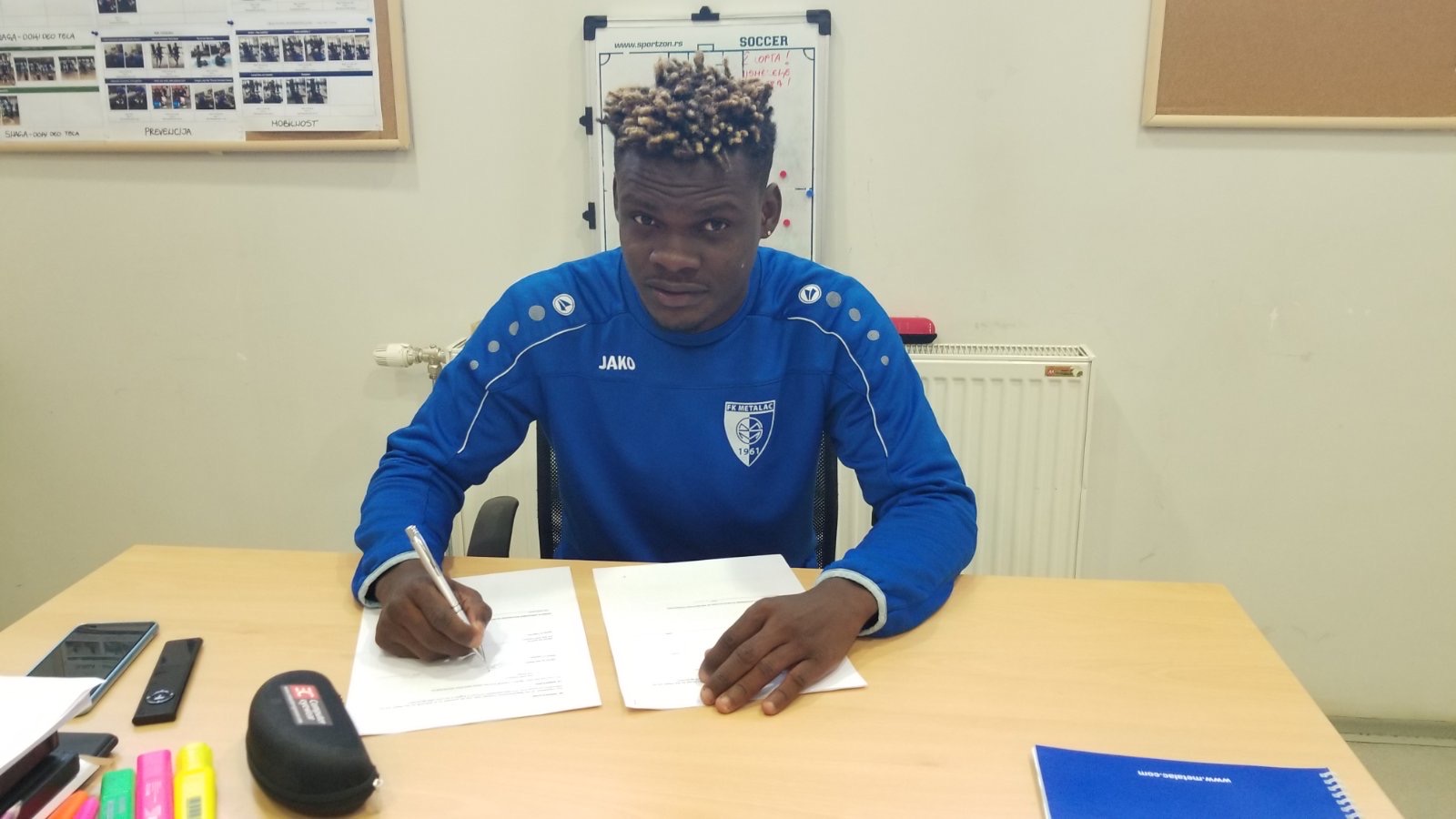 Read more about the article Congo International player signed with Serbian First League FK Metalac