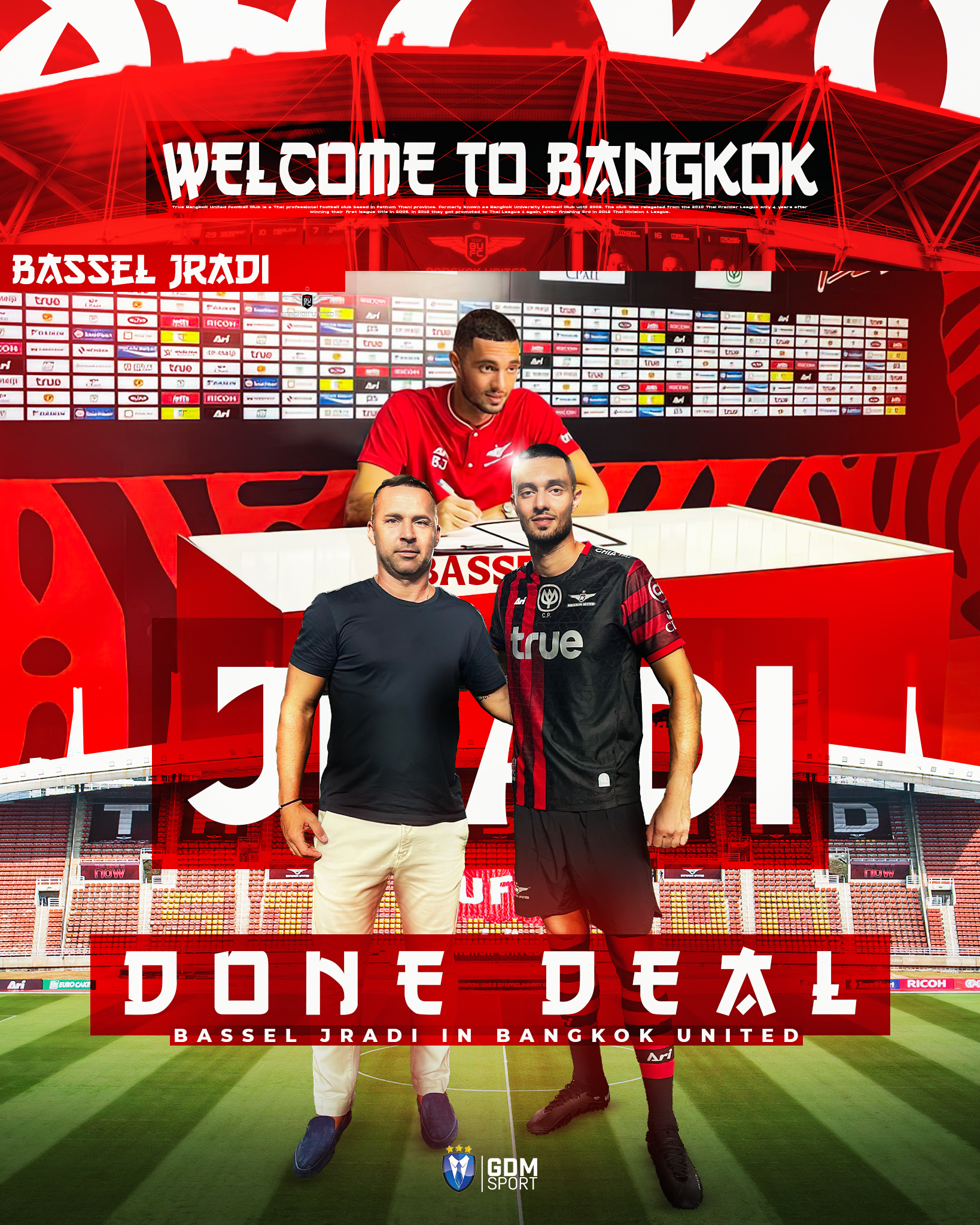 Read more about the article Lebanon NT player Bassel Jrady signed with Bangkok United